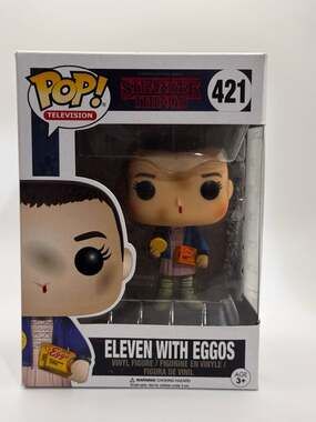 Funko Pop! Television Stranger Things Eleven with Eggos #421 Vinyl Figure